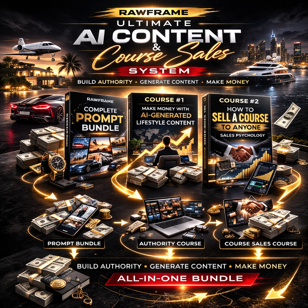 RAWFRAME – Content to Income System